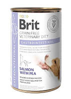 Влажный корм Brit VetDiets Gastrointestinal для собак, страдающих желудочно-кишечными расстройствами, 400 г