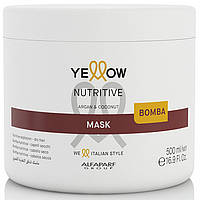 Питательная маска для волос Yellow Nutrive Argan Coconut Mask 500 мл