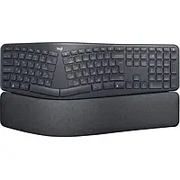 Клавіатура бездротова Logitech Ergo K860 Bluetooth/Wireless UA Black (920-010108)