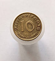 Германия 10 пфеннигов (рейхспфеннигов) 1938, "J"