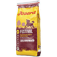 Сухой корм Josera Dog Festival для привередливых собак с лососем и деликатным соусом 15 кг