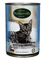 Консерва для кошек Baskerville (Баскервиль) индейка с рыбой 400 (г)