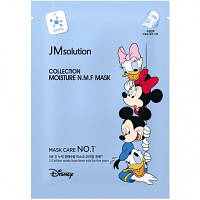 Тканинна маска для обличчя з аквасилом і пептидами JMsolution Disney Collection Moisture NMF Mask, 30ml