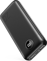 QECVEC Power Bank, 22,5 Вт повербанк 10 000 мА·год, портативний зарядний пристрій PD3.0 QC4.0 павербанк