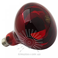 Лампа инфракрасная Lemanso 250W E27 230V полностью красная / LM3829