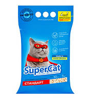 Древесный наполнитель для кошачьего туалета Super Cat Стандарт (без аромата) 3 (кг)