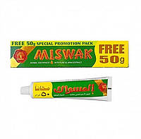 Натуральная зубная паста Dabur Miswak Herbal 170 грамм
