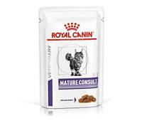 Влажный корм для пожилых кошек Royal Canin Mature Consult Feline Pouches 12 шт х 85 г