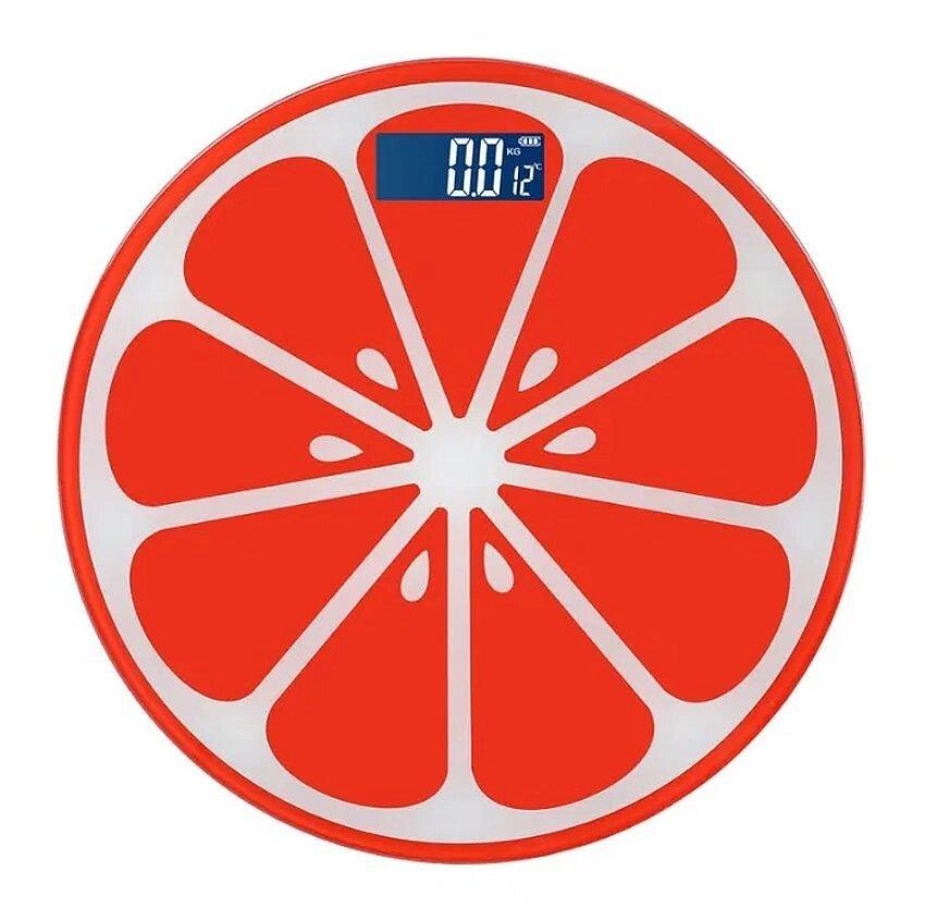 Ваги підлогові scale апельсин до 180 кг, red