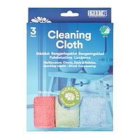 Комплект серветок Smart Cleaning Cloth ЛЮКС 3шт 32х31см «Білий кіт», Швеція