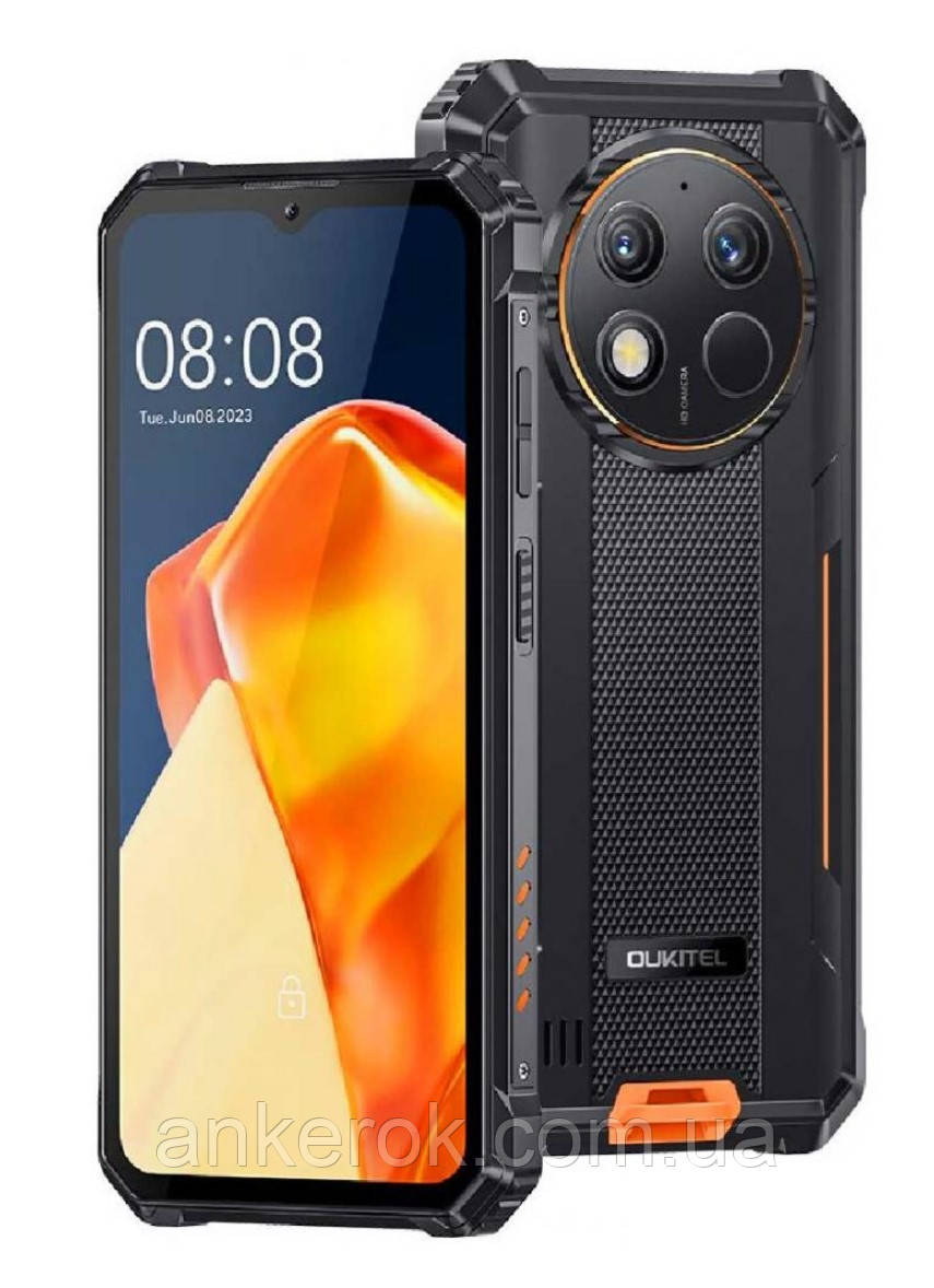 Смартфон Oukitel WP28 8/256GB NFC (Orange) Global