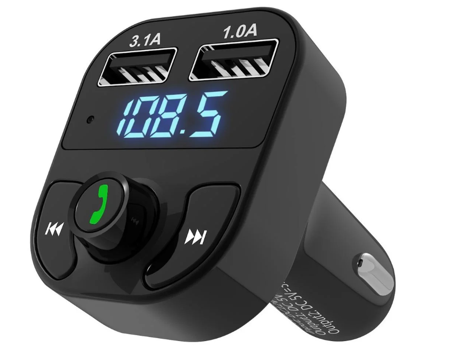 Модулятор FM трансмітер CAR X8 з Bluetooth MP3 Лучшая цена