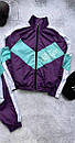 Фіолетовий спортивний чоловічий костюм олімпійка штани з принтом, фото 10