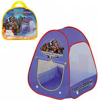 Намет ігровий Наша Іграшка Трансформери, сумка на блискавці