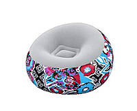 Надувное кресло Bestway 112 x 66 Inflate-A-Chair Floral Bestway 75111