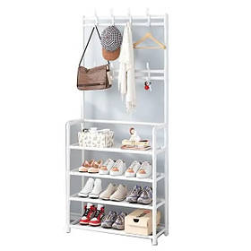 Підлогова вішалка-стійка для одягу RIAS TW4-60 172х60х26см White (3_04378)