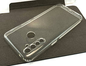 Чохол на Realme 5 Pro накладка бампер OU Case силіконовий прозорий