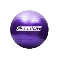 М'яч для фітнесу EasyFit EF-3007-V 65 см, фіолетовий, Vse-detyam