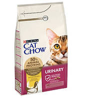 Сухой корм для взрослых кошек Purina Cat Chow Urinary Tract Health с курицей 1.5 кг