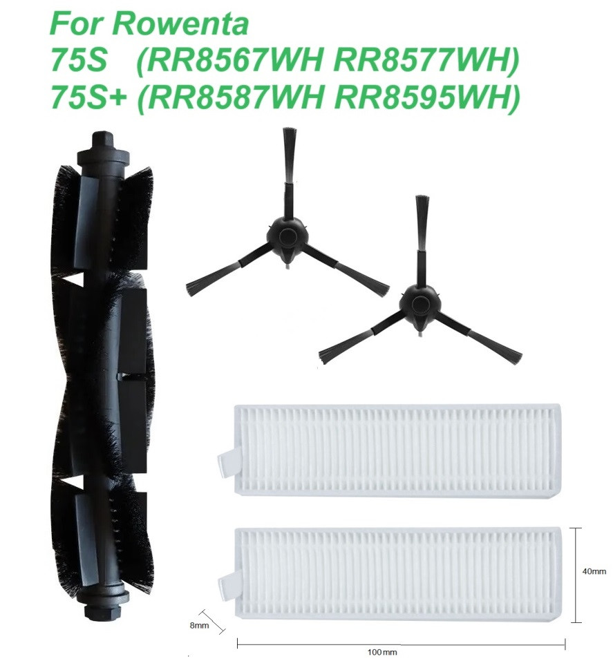 Набір для робота-пилососа Rowenta X-plorer Serie 75S ( RR8567WH RR8577WH ) 75S+ ( RR8587WH RR8595WH )