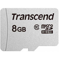 Картка пам'яті Transcend 8GB microSDHC class 10 UHS-I (TS8GUSD300S)