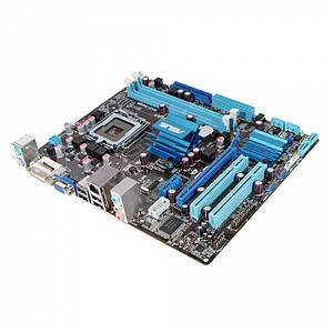 Материнська плата s775 Intel G41 GM 2*DDR3 Asus P5G41T-M LE mATX б/в