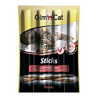 Мясные палочки Gimpet GimCat Мясо птицы grain-free 4 шт