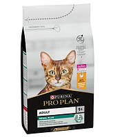 Сухой корм для взрослых кошек Purina Pro Plan Cat Adult Renal Plus Chicken с курицей 10 (кг)