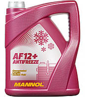 Антифриз-концентрат красный 5л AF12+ -38°C Longlife Mannol (BYD Амулет) MN4112-5-Mannol
