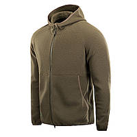 M-Tac кофта Lite Microfleece Hoodie Army Olive, тактична, фліска, демісезонна, зимова, військова