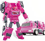 Трансформер JJ806B Робот 20см Бетономешалка Автомиксер 18см, фото 3