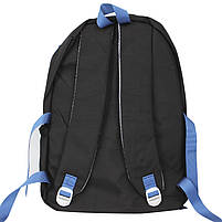 Рюкзак Lesko 608833 Hellonana Black з брелоком підлітковий чорний 2 шт., фото 3