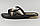 Шльопанці чоловічі на липучці чорні Sahab SH24-006M Сахаб Розміри 42 43 44 45, фото 4