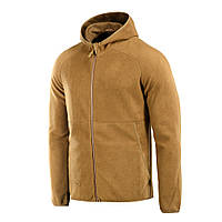 M-Tac кофта Lite Microfleece Hoodie Coyote Brown,тактическая, флиска, демисезонная, зимняя, военная