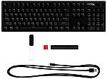 Клавіатура HyperX Alloy Origins Red RGB PBT ENG/RU Black (639N3AA), фото 3