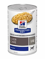 Влажный корм для собак Hill s PRESCRIPTION DIET l/d Liver Care поддержание функции печени, 370 г