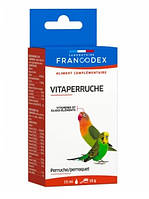 Витамины и микроэлементы Francodex vitaperruche для попугаев, 2 бутылки (15 мл+18 г)