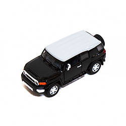 Машинка Kinsmart TOYOTA FJ CRUISER KT5343 Чорний, World-of-Toys