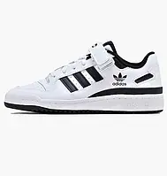 Кроссовки Adidas Forum 84 Low White Black, женские кроссовки, Адидас Форум
