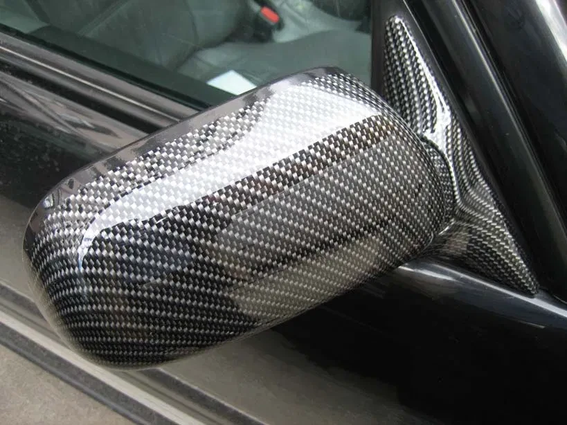 Плівка карбон 5D чорна глянець під лаком GUARD 1,52 м на 1 м, карбон чорний глянець, фото 1