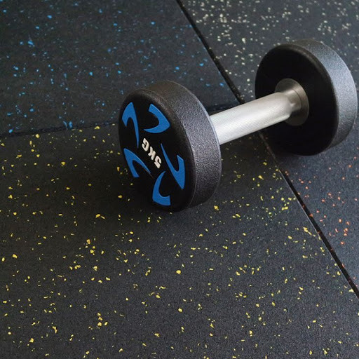 Резиновая плитка 50x50см 30мм Premium для фитнесс клубов в спортзал - фото 4 - id-p2094852840