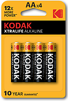 Батарейка KODAK XTRALIFE LR06 1x4 шт. блістер