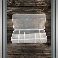 Контейнер пластиковий V-62 на 12 секцій (розмір 20х10,5х3,5 см)