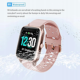 Годинник SmartWatch ID205L рожевий водонепроникний, фото 5