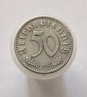 Германия 50 пфеннигов (рейхспфеннигов) 1942, "F"