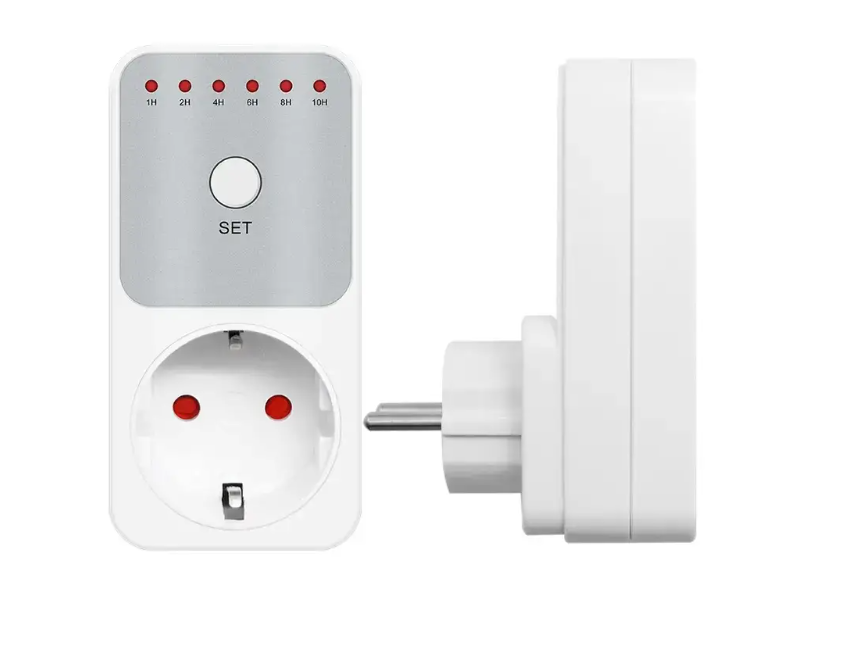 Розетка з таймером відключення та настроюванням часу від 1 до 10 годин, фото 1