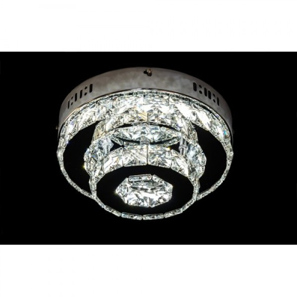 Стельова світлодіодна люстра світильник із кришталем Linisoln D-1, фото 1