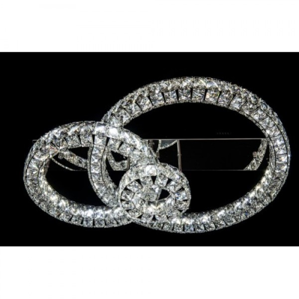 Стельова світлодіодна люстра світильник із кришталем Linisoln 7708-3А, фото 1