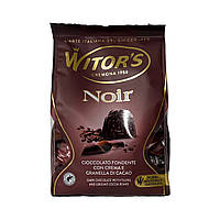 Конфеты шоколадные пралине WITORS с шоколадным кремом и дроблеными какао noir 250г