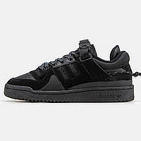 Кроссовки Adidas Forum Bad Bunny Black, женские кроссовки, мужские кроссовки, Адидас Форум